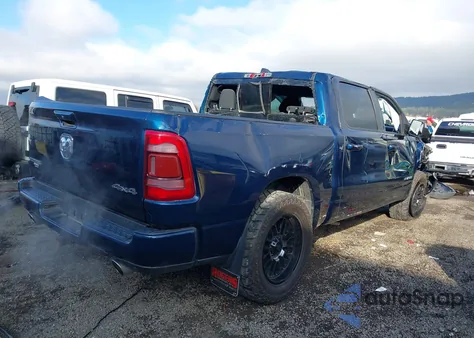 2021 Ram 1500 Big Horn 4X4 5'7 Box from USA, damaged, VIN 1C6SRFFT7MN717949